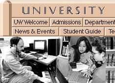 First UW Home Page
